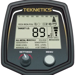 Teknetics T2 Metal Detector Black Edition with bonus coil